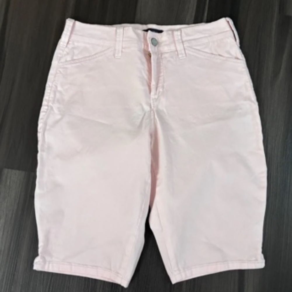 NYDJ Light Pink Bermuda Shorts